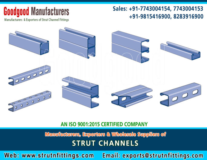 Strut Support Systems, Channel Bractery & Fittings manufacturers