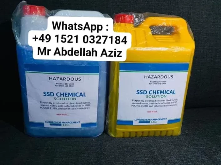 SELLING SUPER SSD CHEMICAL SOLUTION FOR CLEANING BLACK MONEY