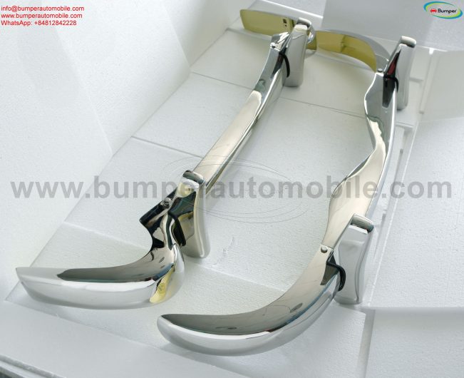 Mercedes Ponton 6 cylinder W180 220S Coupe Cabriolet bumpers (1954-1960)