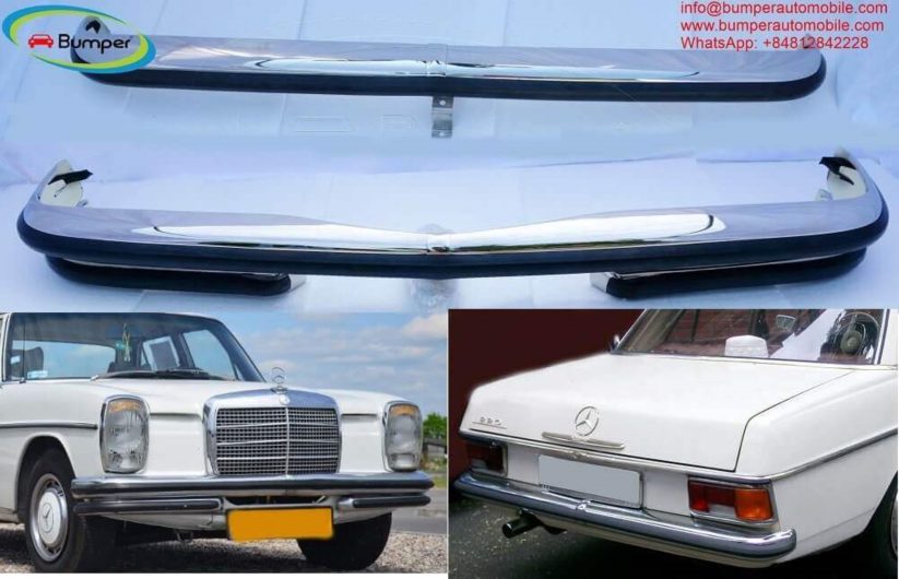 Mercedes W114 W115 Sedan Series 1 (1968-1976) bumpers with front lower