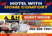 Most Comfortable A&H Guesthouse Potchefstroom Die Bult 0608007091 Lodge- B&B Accommodation in Northwest