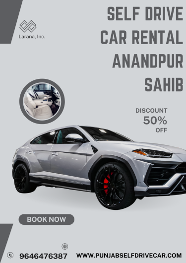 Self Drive Car Rental Anandpur Sahib 9646476387