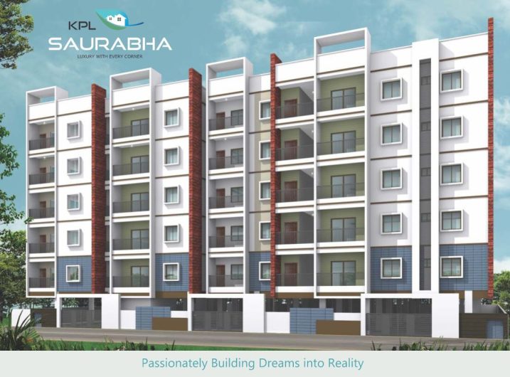 1305 Sq.Ft Flat with 3BHK For Sale in MNM KPL SAURABHA