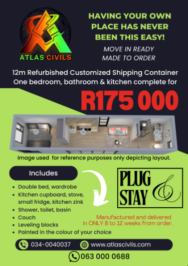 12m Refurbished customized shipping container