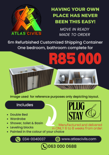 6m Refurbished customized shipping container