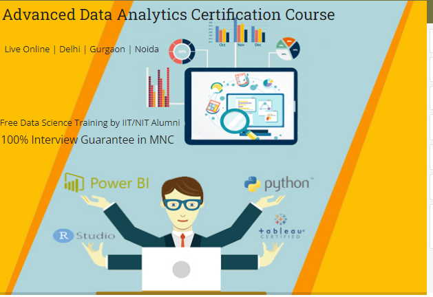 Microsoft Data Analyst Course in Delhi, 110049. Certification for “Business Analyst Course” in Delhi NCR. [ 100% Job in MNC] “New Year Offer 2025”, Free Demo, Excel, SQL, Power BI, Tableau, Alteryx, Python Data Science and Board, Analytics Training Center in Delhi NCR – SLA Consultants India