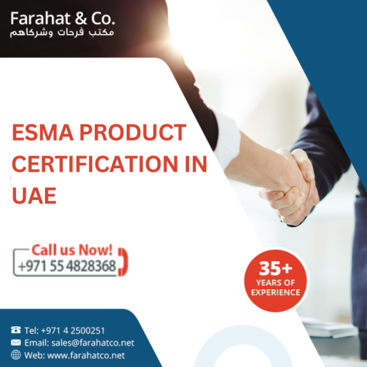 ESMA Product Certification in UAE