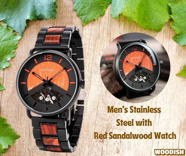 Eco-Friendly Wooden Watches: Sustainable and environmentally friendly.