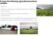 Agricultural Plastics Products Supplier South Africa