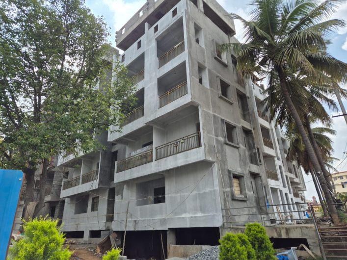 949 Sq.Ft Flat with 2BHK For Sale in Hormavu Agara Village, KR Puram Hobli