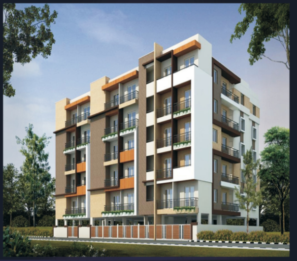 1323 Sq.Ft Flat with 3BHK For Sale in Doddagubbi Main Road