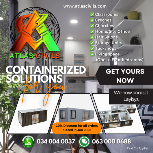 BUY NOW: Low-Cost Fixed-Up Containers – Atlas Civils