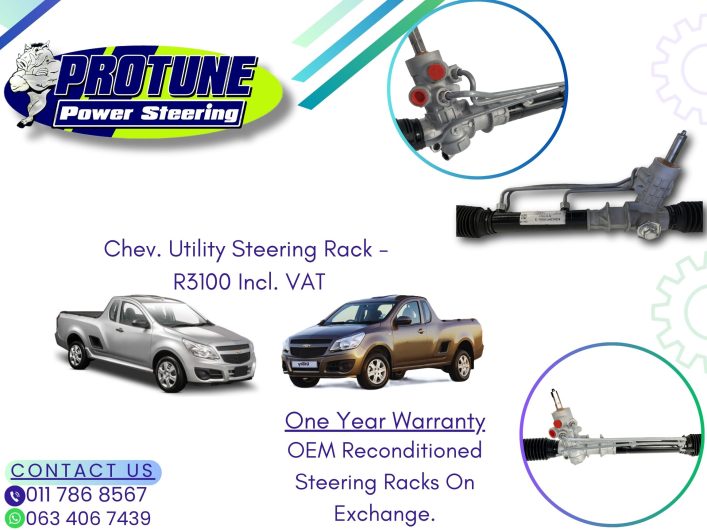 Chev. Utility – OEM Reconditioned Steering Racks