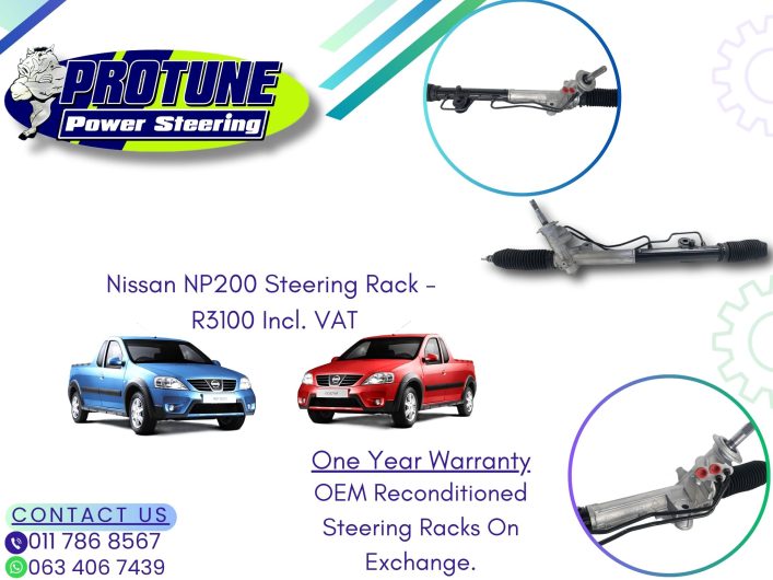 Nissan NP200 – OEM Reconditioned Steering Racks