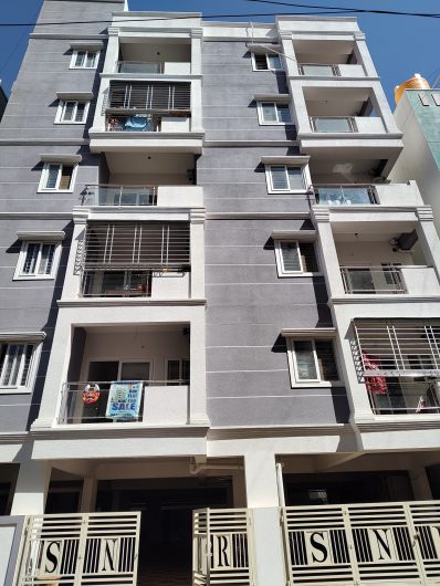 1220 Sq.Ft Flat with 3BHK For Sale in Banjara Layout Bangalore