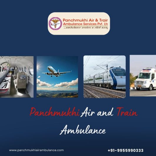 Book Panchmukhi Air and Train Ambulance Services with Medical Assistance in Bilaspur