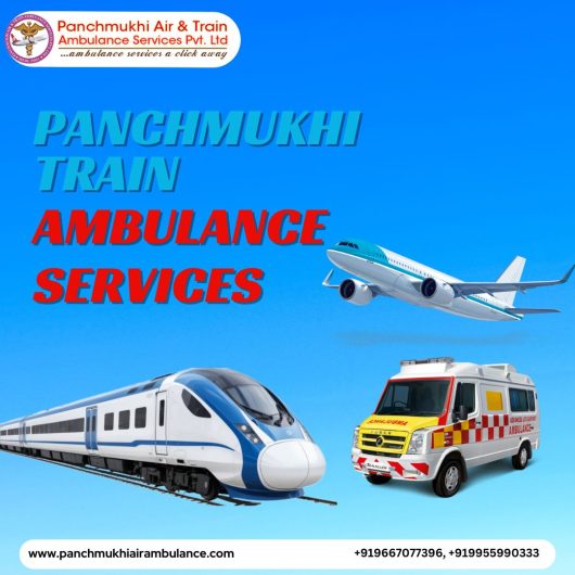 Choose Panchmukhi Air and Train Ambulance Services in Bangalore with Medical Tools