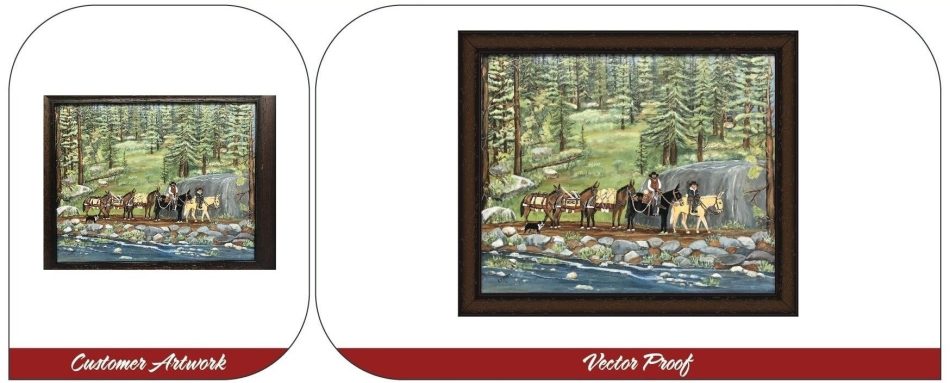 Embroidery Digitizing, Custom Patches and Vector Art Services.