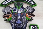 Embroidery Digitizing, Custom Patches and Vector Art Services.