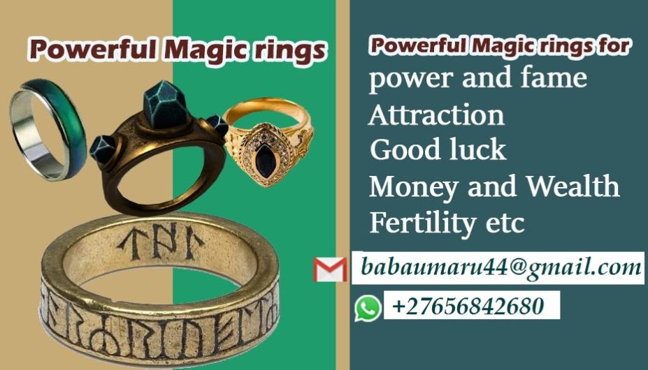Magic Rings For Money And Love In Brits Town, Magic Ring For Marriage And Relationship Problems In Alberton City In South Africa Call ☏ +27656842680 Magic Ring For Fame In Äppelbo Municipality in Sweden, Magic Ring For Powers And Protection In Dorrance City in Kansas, United States