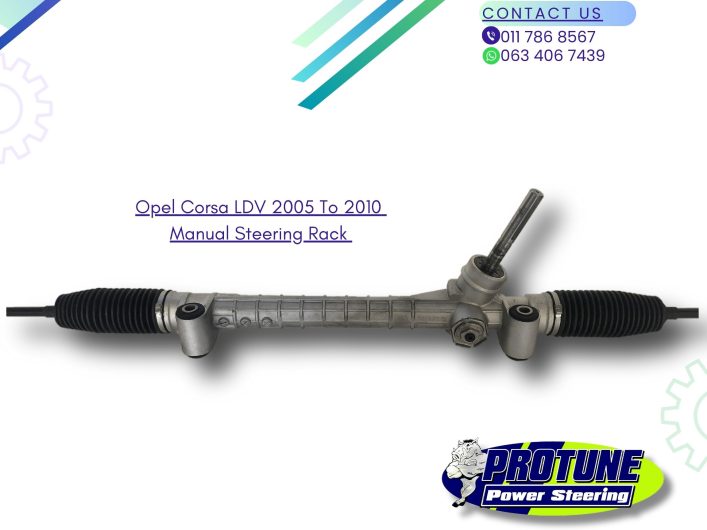 Opel Corsa LDV 2005 To 2010 Model – OEM Reconditioned Steering Racks