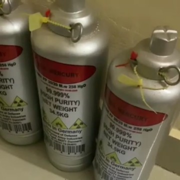 Combien coûte le gramme de mercure rouge