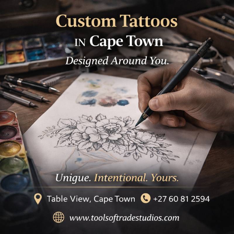 Custom Tattoos in Cape Town Designed Around You