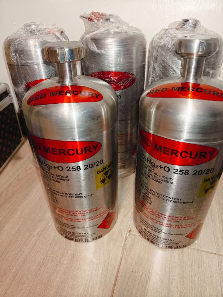 Acheter du mercure liquide rouge pur à 99,9 %