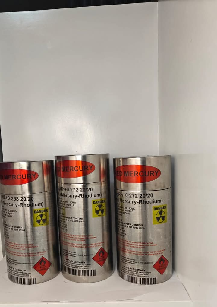 Acheter du mercure liquide rouge pur à 99,9 %