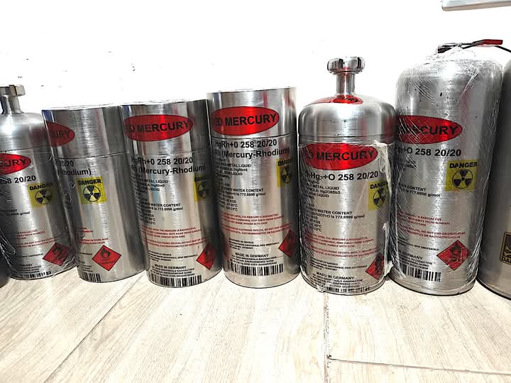 Acheter du mercure liquide rouge pur à 99,9 %