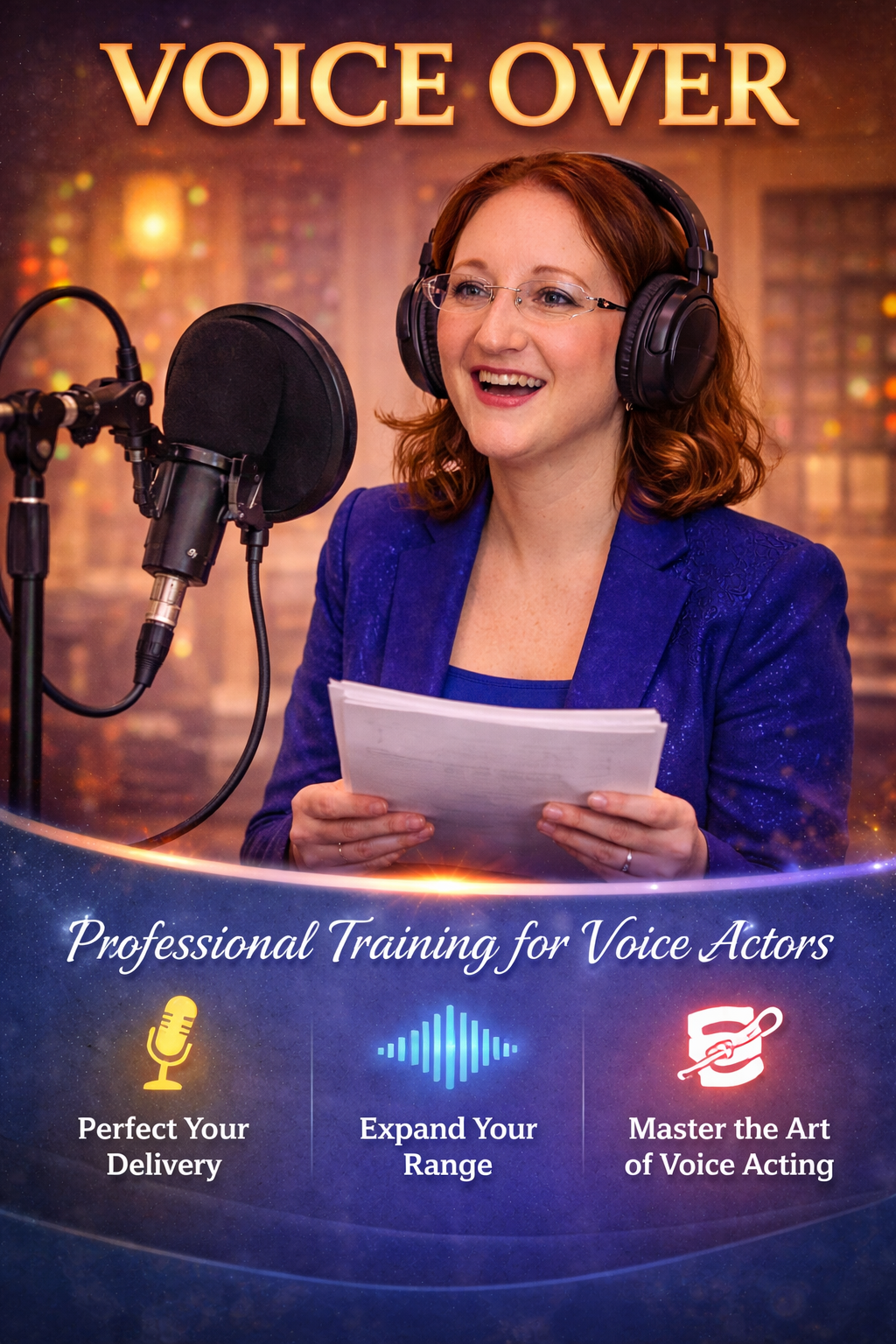 Voice Over Coaching. Turn Your Voice Into a Powerful Asset