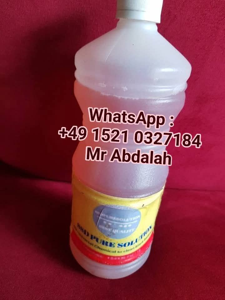 Nettoyage des billets noirs et verts,SSD solution automatique, Laboratoire chimie monétaire,