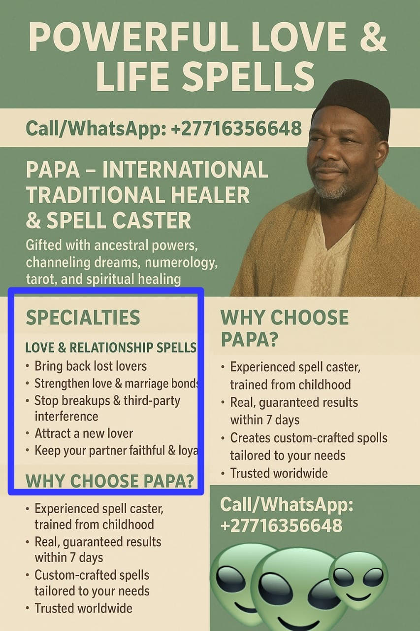 Traditional Healer In Cape town +27716356648 love spell caster In Port Elizabeth , Postmasburg , Pretoria , Queenstown , South africa ,Qumbu , Randfontein , Randvaal , Roodeport ,Mount Fletcher , Nelspruit , Newcastle ,Nquthu , Nylstroom ,